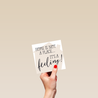 Home is not a place