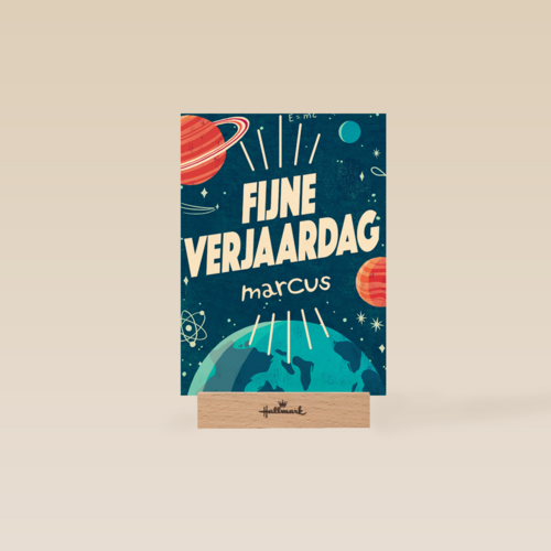 een verjaardag uit de ruimte