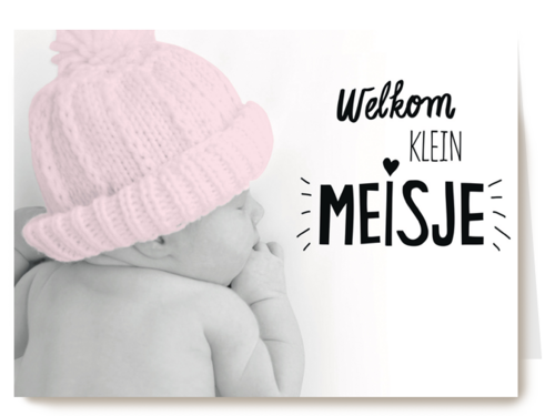 baby brabbel welkom klein meisje