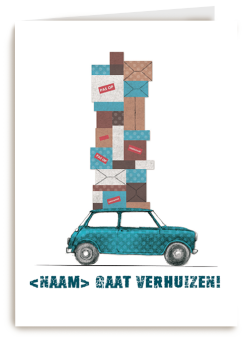 verhuis auto dozen