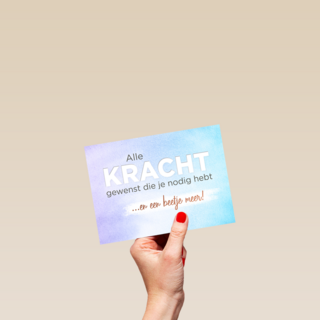 alle kracht gewenst die je nodig hebt