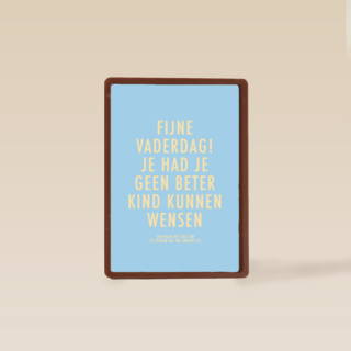 vaderdag kaart grappig je had je geen beter kind kunnen wensen