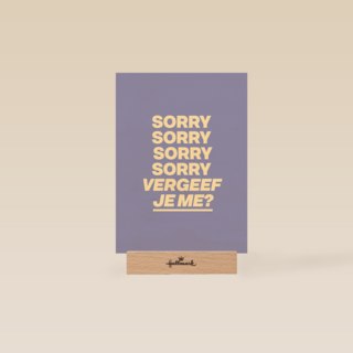 AndC Sorry vergeef je me