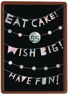 verjaardag leeftijden eat cake wish big have fun