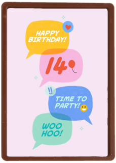 happy birthday 14 time to party