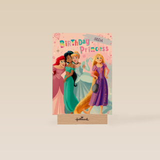 Birthday princess verjaardagskaart Disney prinses