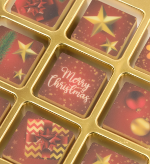 Chocolade Bonbons Kerst 9 stuks