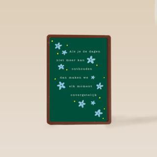 Elk moment onvergetelijk