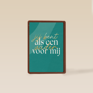 Vaderdag als een vader voor mij
