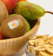 Fruitmand Cadeaubox met Bananenchips