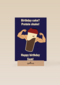 Verjaardag Jongen Protein Shake