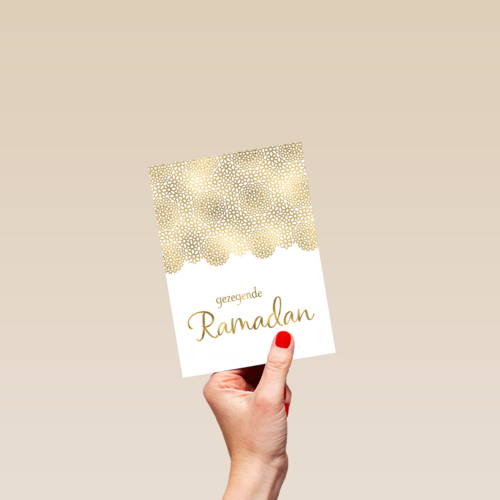 eid mubarak kaart gezegende ramadan