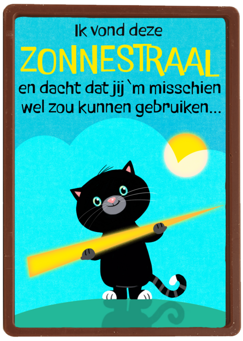 Beterschapskaart zonnestraal