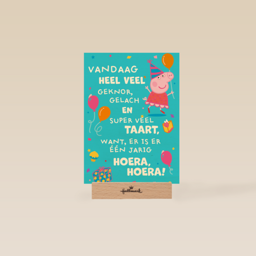 Peppa Pig Hoera Hoera