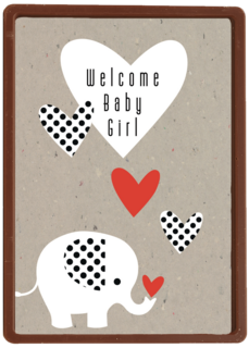 elephant welcome baby girl