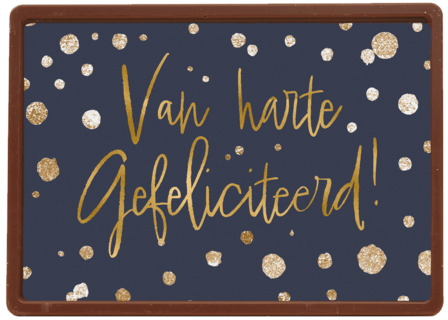 Van harte gefeliciteerd goud