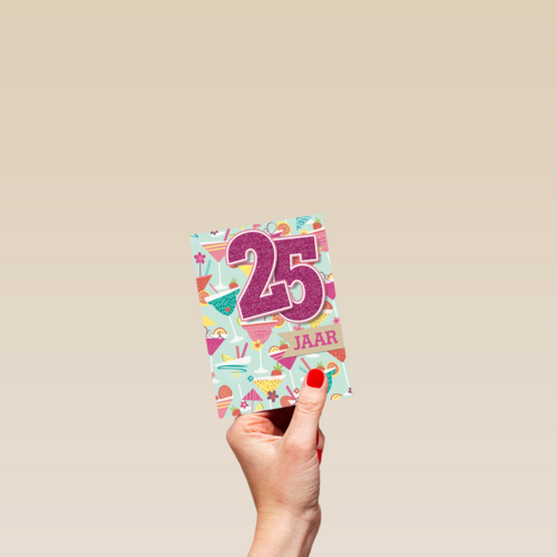 verjaardag leeftijden 25 jaar cocktails