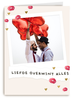 valentijnskaart foto liefde overwint alles