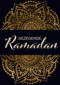 Eid Mubarak kaart gezegende Ramadan stijlvol