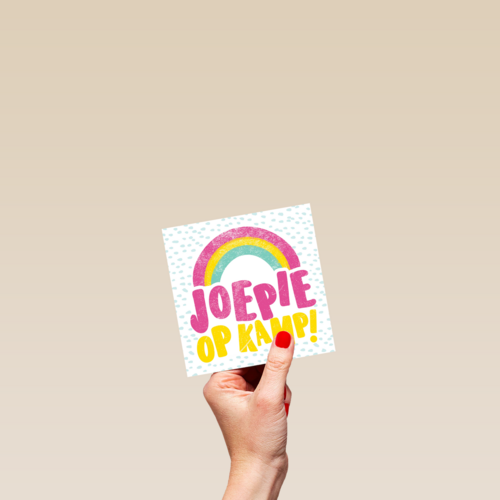 joepie op kamp regenboog