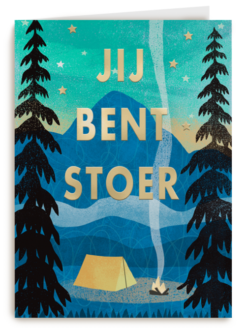 Op kamp jij bent stoer