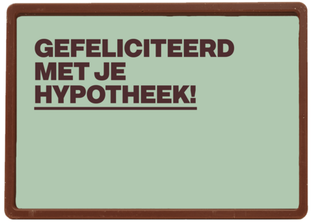 nieuwe woning kaart andc gefeliciteerd met je hypotheek