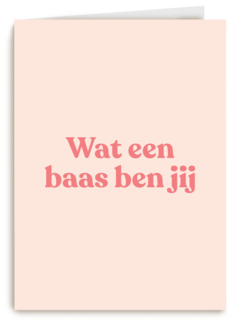 goed gedaan kaart andc wat een baas ben jij