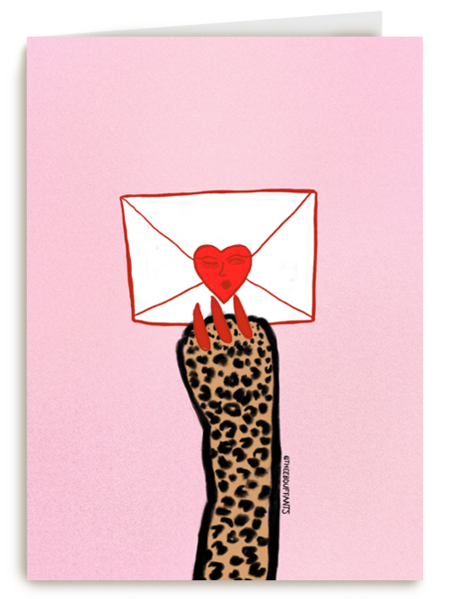 Envelop met liefde Bouffants and Broken Hearts