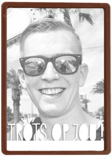 fotokaart staand trots op jou