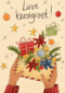 lieve kerstgroet kerst kaart