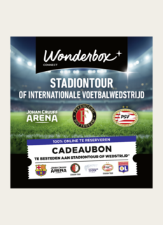 Wonderbox Stadiontour Cadeaubon 