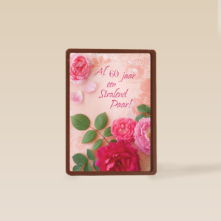 Huwelijkskaart al 60 jaar een stralend paar