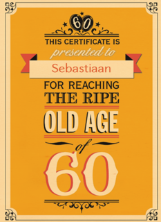 leeftijd zestig old age