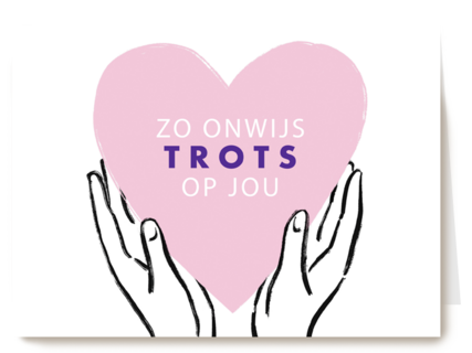 moederdag kaart hip zo onwijs trots op jou