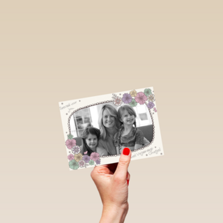verjaardagsgroetjes met bloemen