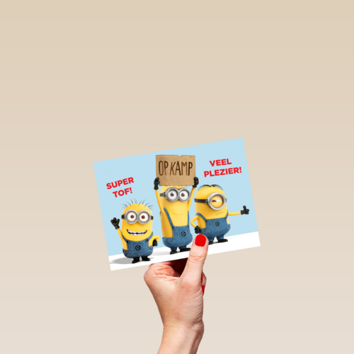minions op kamp