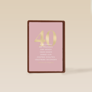 verjaardagskaart 40 480 maanden