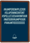 op kamp kaart met hashtag kamperen hashtag plezier