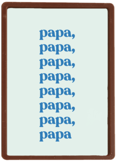 vaderdag kaart andc papa papa
