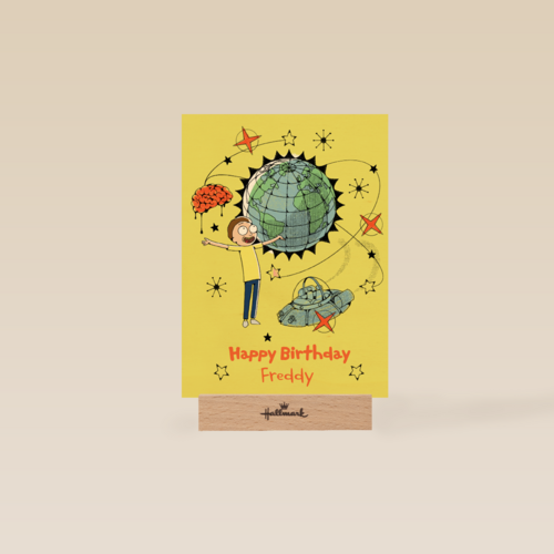 Rick Morty Happy Birthday
