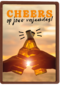 Cheers op je verjaardag bier