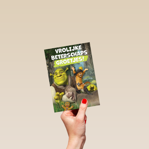 shrek beterschapsgroetjes
