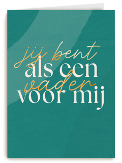 Vaderdag als een vader voor mij