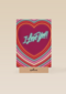 Valentijn kaart I love you neon stijl