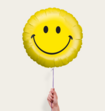 Ballon Smiley Geel