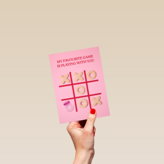 My favourite game is playing with you