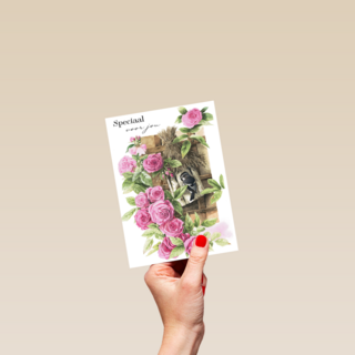 moederdag klassiek speciaal voor jou een bloemetje