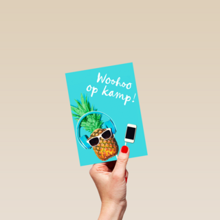 woohoo op kamp ananas