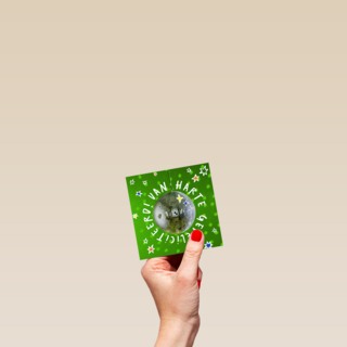 Van Harte Discobal Groen