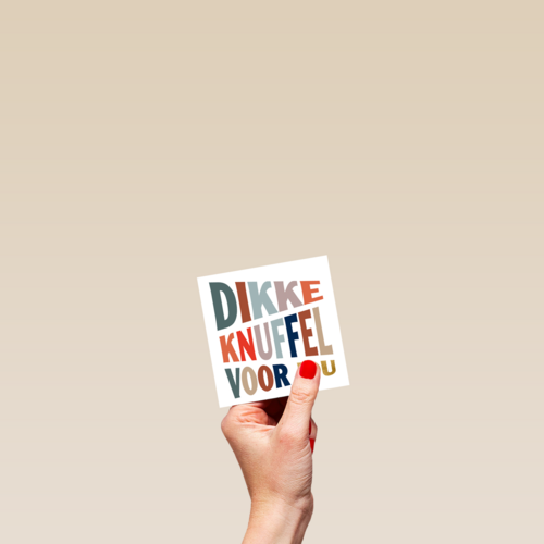 Dikke Knuffel Voor Jou Modern